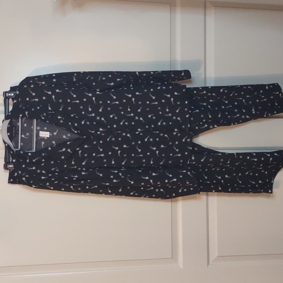 Banana Republic Factory Other - Banana Republic Celestial Shooting Stars Two Piece Pajama Set Sz XL NWT